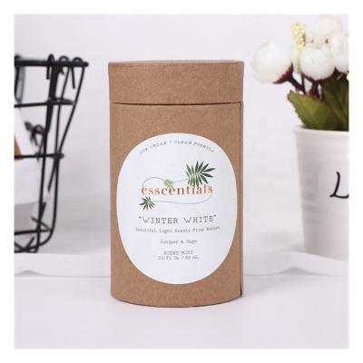 China Recyclable Round Custom Design Craft Cardboard Kraft Paper Tubes For Food Packaging for sale