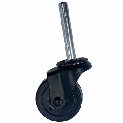 China Suitable For Multi Scenario Applications Outdoors Medical Furniture Caster Black mute Caster for sale