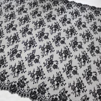 China Other dress even fancy embroidered eyelash lace fabric for sale