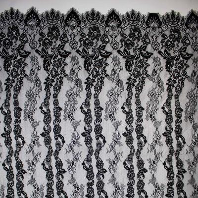 China Other Luxury Chantilly Lace Fabric French For Wedding Dress for sale