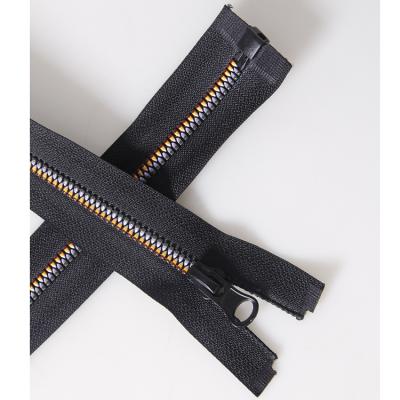 China Waterproof High Quality Customizable Nylon Closed Durable Nylon Clothing Long Black Zipper for sale