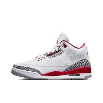 China Cushioning original retro design AJ3 basketball sneakers air cushioning casual suitable cushion men's and women's shoes outdoors for sale