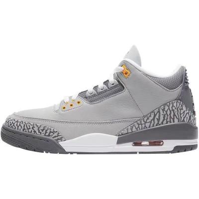 China Cushioning High Quality Men's Retro AJ 3 Basketball Shoes Air AJ 3 Cool Gray Sports Casual Shoes For Men And Women Outdoor Sports Shoes for sale