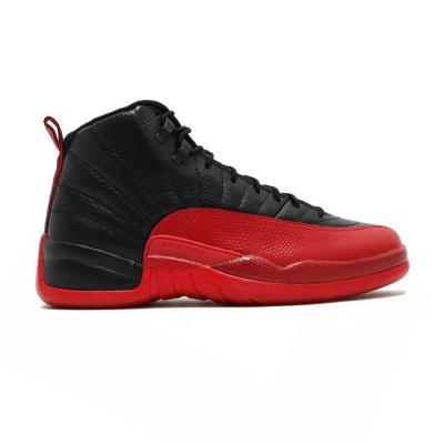 China Cushioning Retro AJ 12 White Black Red Retro Sports Basketball Shoes Trainer Running Shoes Walking Training Shoes for sale