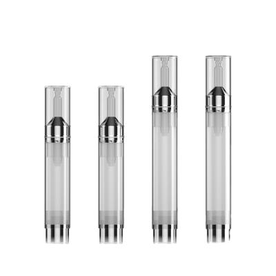 China 15ml Cosmetic Empty Syringe Cosmetic Packaging For Eye Cream Syringe Bottle Gel Serum Plastic Airless Dropper for sale