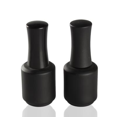 China Eco-friendly Private Label 6ml 10ml 12ml Custom Black OEM Nail Polish Glass Empty Bottle for sale