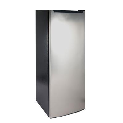 China BD180 COMPRESSOR Refrigerators Vertical Home Deep Single Glass Door Upright Freezer 180L for sale