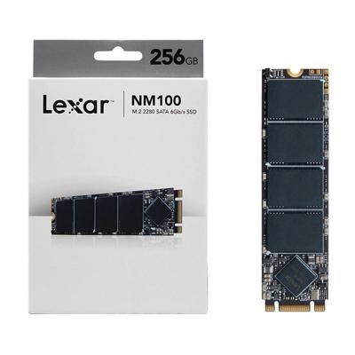 China Original Lexar SSD Bulk NM100 Internal Solid State SSD 256 512GB M.2 2280 SATA3 Drive Comput Hard Disk For Laptop Desktop Server for sale