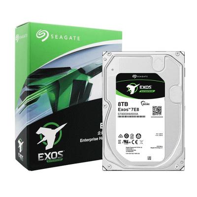 China Hot Selling Hdd Seagat ST8000NM000A Exos 7E8 Enterprise 8TB HDD Hrad Drive 7200RPM 256MB 512N SATA 6Gb/s Internal Hard Drive For NSA for sale