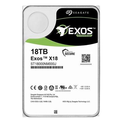 China Hdd Seagate Exos ST18000NM000J HDD Hard Drive 18TB 7200 RPM SATA 6Gb/s 256MB Cache 3.5-Inch Enterprise Hard Drive Disk For Server PC for sale