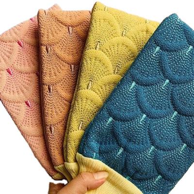 China Sustainable Bath Towels Cotton Bath Gloves Bath Supplies for sale