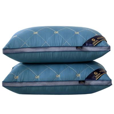 China Wholesale Memory Customization Feather Velvet Pillow Hotel Pillow Core Neck Couple Pillow for sale