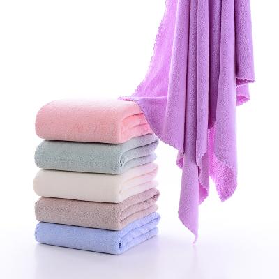 China Coral Fleece Bath Towel Household Fleece Bath Towel Bathrobe Long Lasting Warm Adult Absorbent Beach Towel Can Be Customized for sale