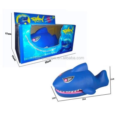 China Novelty Shark Bite Toys Children Finger Biting Bite Funny Fishing Alarm 22*13*11CM for sale