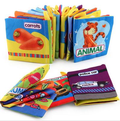 China Early Learning Soft Cloth Toys Cloth Baby Cloth Books Product for sale