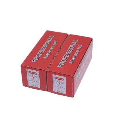 China Hairdressing Colored Embossed Foil Paper With Tissue Roll Salon Foil for sale