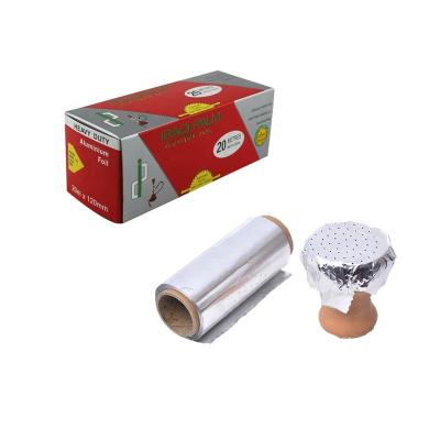 China Cigarette Packaging Wholesale Aluminum Foil For Hookah With Hole for sale