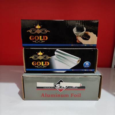 China Cigarette Packaging China Customized Aluminum Foil Roll For Hookah for sale