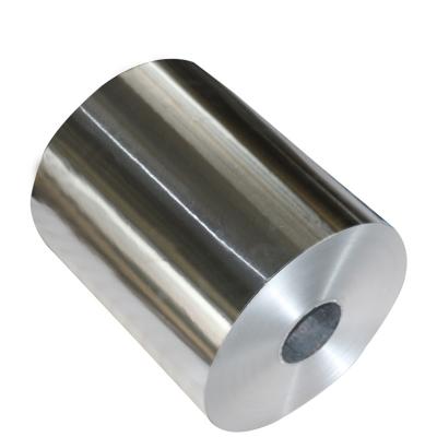 China Eco-friendly 14 Micron Aluminum Foil Jumbo Roll For Food Packaging Aluminum Tin Paper Lager Roll for sale