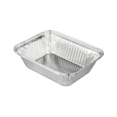 China Factory Price Eco-friendly Household Aluminum Foil Containers For Fresh Vegetables Packing Aluminum Tray for sale