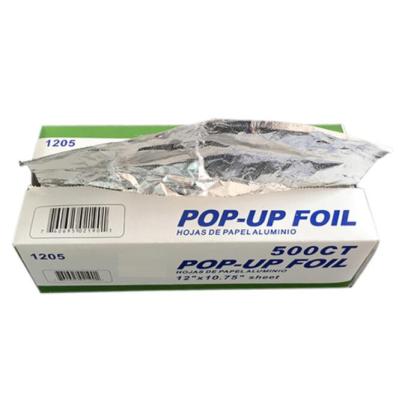 China Eco - Friendly Food Grade Kitchen Use Pop Up Aluminum Foil Sheet Chocolate Packing Alu Tin Paper for sale