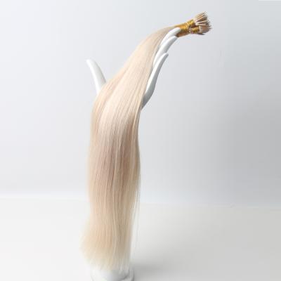 China Silky Straight Wave 10A Grade Silky Straight Color #60 Ring Remy Hair Extension Nano Micro for sale