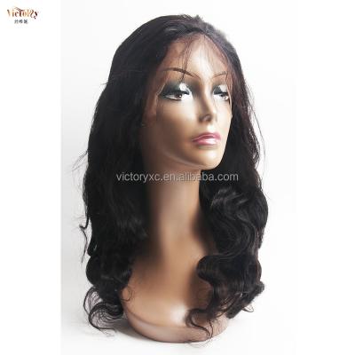 China Durable 360 ​​Lace Frontal Wig Pre-Plucked Hairline With Baby Hair Wavy Human Hair Wigs, 360 Lace Frontal Wig For Black Women for sale