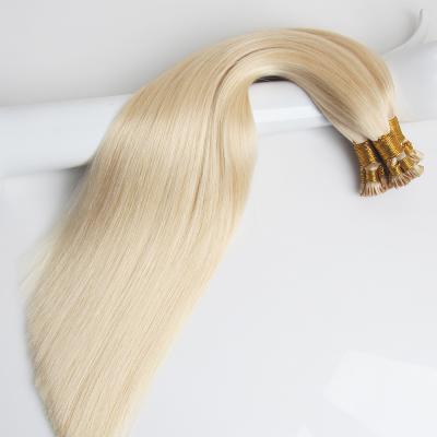 China Color Silky Straight I-Tip Grade #60 Indian Wave 9A Hair Extension for sale