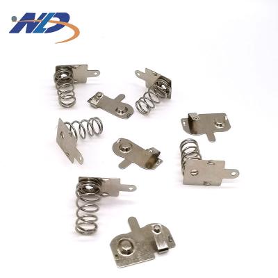 China Short Coil Contact Connector AA Battery Spring for sale