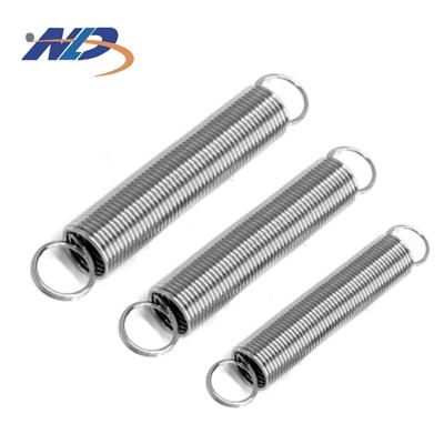 China Custom Hot Galvanized Double Cylinder Hook Clip Stainless Steel Metal Plate High Tension Springs Double Small for sale