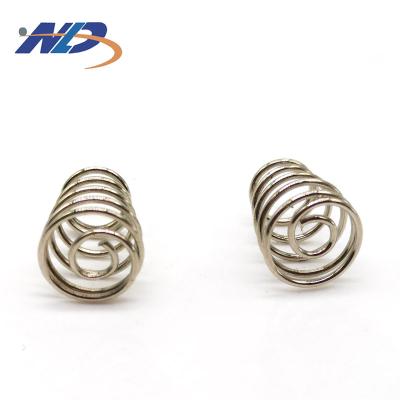 China Coil Jewelry Box Wire Pocket Coil Clock Steel Flat Titanium Steel Metal Clip Stamping Ball Screw Chrome Silicon Compression Spring for sale