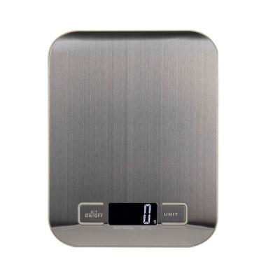 China With Tray Metal 5kg Stainless Steel Food Kitchen Digital Electronic Scale bascula de cocina d'scale for sale