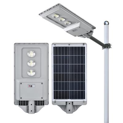 China Outdoor 300W Garden/Road/Walkway/Staduim solar street light led smd chips high brightness solar street light with timer for sale