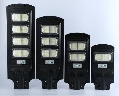 China Theme Park Integrated Solar Powered Street Light Price 40W 80W 120W 160W All In One Led Solar Street Light for sale