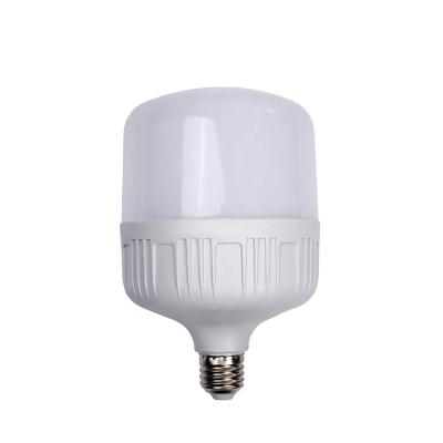 China 2021 New Style Indoor T Shape White Aluminum 5w 9w 13w 18w 28w 38w 48W 60W B22 E27 PP+ LED Light Bulb for sale