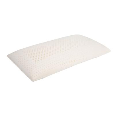 China Anti Dust Mite Talalay Latex Foam 100% Natural Hypoallergenic Airy Soft Zoned Low Profile King Pillow for sale