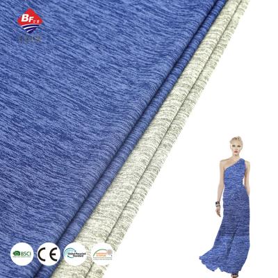 China Cheap price 95%rayon 5%spandex comfortable and stretchy anti pill solid color knit dyed fabric for shirt for sale