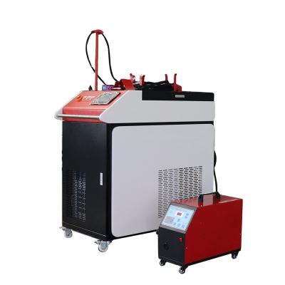 China Handheld Stainless Steel 1000w 1500w 2000w Fiber Laser Welding Machines Welding Home Light Laser Welding for sale