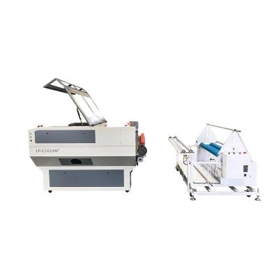 China Water Cooled Fabric Laser Cutter Automatic Feeding CNC CO2 Leather Laser Engraving Cutting Machine For Sale for sale