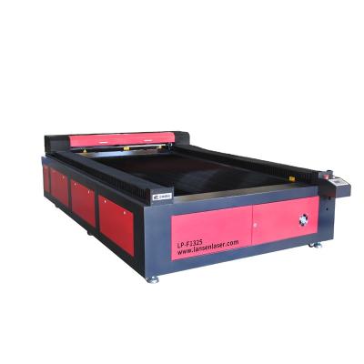 China Hot Sale STEPPER-MOTOR Large Scale Flat Bed Plywood Leather Fabric Nonmetal 1325 CO2 Laser Engraving Cutting Machine for sale