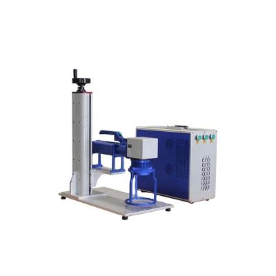 China High Precision Air-cooled Handheld Fiber Laser Marking Machine For Small Business Idea for sale