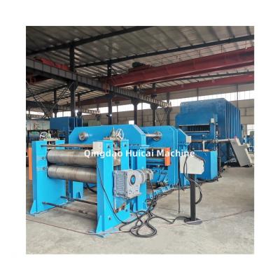 China Plate Clearance mm 300 mm Rubber Conveyor Belt Vulcanizing Press Machine for sale