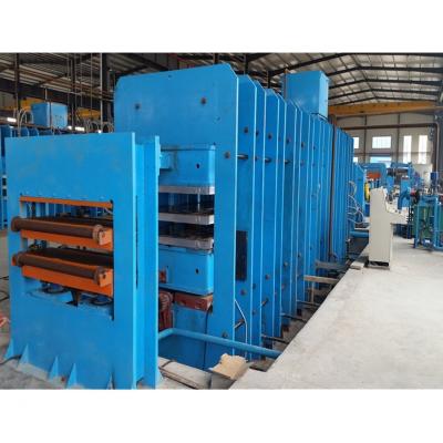 China Automatic Control System Rubber Products Plate Vulcanizing Press for Conveyor Belt for sale