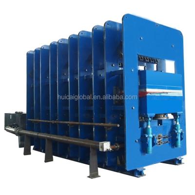 China Customers' Requirement Rubber Conveyor Belt Making Machine Hot Press Vulcanizing Press for sale