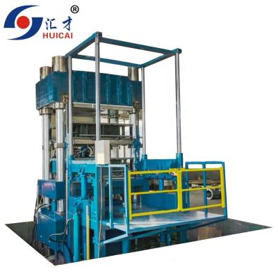 China 1 Rubber Solid Tire Hydraulic Vulcanizing Press Making Machine with High Pressure Plate for sale