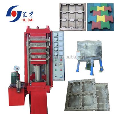 Cina 380V 50HZ Rubber Tile Making Machine per fabbriche di materiali da costruzione in vendita