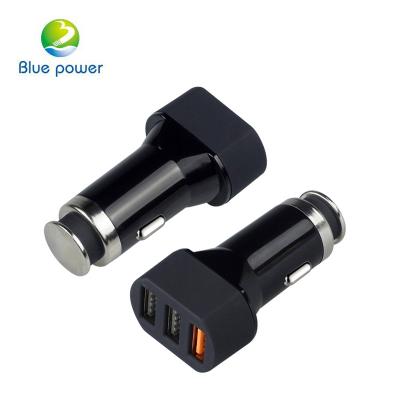 China 2021 New Technology Smart Cell Phone Max 5.4A Output QC 3.0 USB Mobile Car Charger for sale