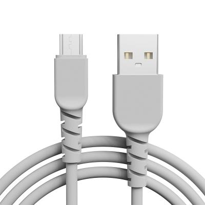 China Mobile Phone Factory Micro USB Cable 1M Band V8 USB Data Cables 5 Pin 2.4A Charging Cable For Android for sale