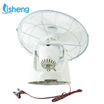 China Ventilador de teto de 16 polegadas com energia solar CA/CC para uso doméstico à venda