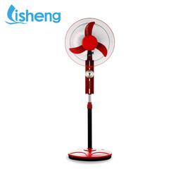 China Ventilador de suelo regulable recargable con luz led para interior y exterior en venta